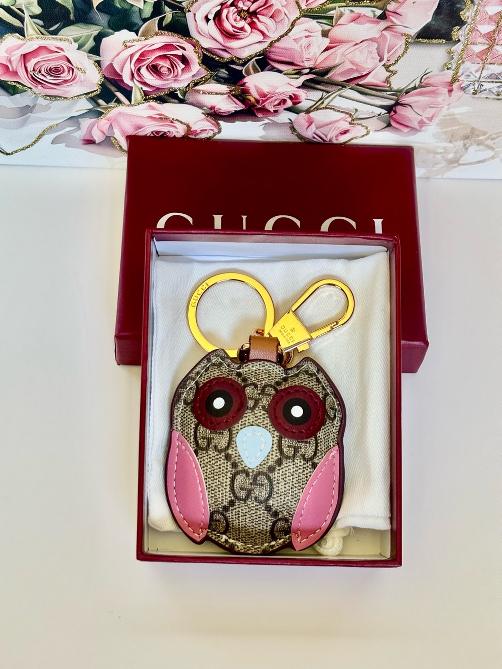 Owl Shaped Bag Charm